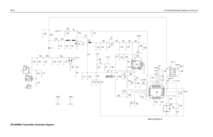 Page 1885D-26Circuit Board/Schematic Diagrams and Parts List
VL 6
VLIM19
TEMP30
V10 14
V45 16
17
V5EXT20
VAR1
18
VAR224
VAR3
VG 15
22
NA
Q 11QX 10
1
RFIN
RS21
31
RSET
RX23
T1 2
CLK26 CQ 12
CQX 13
DATA28 F168 9
GND1 8
GND225
INT 4
U102
H99S
ANO32
BPOS27 CEX29
CI 3
CJ 5
CL 7
C138
100pF
CR105
GND
31
POS
2
VOUT
R131 LM50
10K R130
18K 100pF C170C110
100pF
0.1uF C126
.022uFC173
5VTX_BIAS
RESET UNSWB+
DATACLK
CSX
100pF C122C105
100pF4
1 3
100pF C132 Q111
2
6
100pF C174
R133
UNSWB+
NU10K
4.7K
47K 47K
1000pFC127...