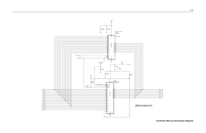 Page 494-25
ZMY0130819-O
Vddd
0.1uF C425
C426
100pF
CY62256VLL Used for Trunking only.NU11U4055102463J36
Static RAM
D415
D516
D617
D718
D819
VDD28
A6 4
A7 3
A8 25
A9 24D1
D212
D313
A11 23
A12 2
A13 26
A14 1A2 8
A3 7
A4 6
A5 5A0 10
A1 9
A10 21
WE 27OE 22
VSS 14
CS 20
FLASH_OE
R428
2.2
/6V
2311049A59
C424
10uF
0.1uF C429
R478
10K
Vddd
A10A0
A1
A11
A13A3
A5
A7
A9A8 A6 A4 A2
A17 A16 A15
A14 A12
R_W RAM_CS
NU
0 R492R408
100K
XA18
FLASH_EN
5102463J59AT49HLV010 U406
VCC8
EN_CE 30
EN_OE 32
EN_WE 7
20
FLASH ROM
D729
A9...