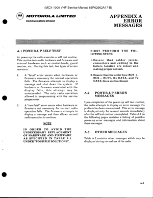 Page 162(MCX-1000 VHF Service Manual 68P02902A17-B) 