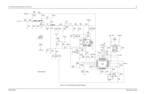 Page 25Circuit Board/Schematic Diagrams and Parts List25FMR-2045A-2December 26, 2003
Figure 2-9.  UHF Transmitter Schematic Diagram
X_OUT
TX_BIAS ANT_BIAS
TX_INJ_1UNSWB+
DATA
UNSWB+UNSWB+
CSX UNSWB+
CLK
RESET
5V UNSWB+
TX_INJ
C123
10uF BEADE101
R102
0.075
L107
33.47nH
Microstrip Microstrip
C111
11pF 100pFC109
C112
47pF L106
7.66nH
C113
10pF1
2
3Q110
6.2 R1766.2 R175
Microstrip
33pF C116
30pF C115 0.1uF C172
R103
43 200 R172
4.22nHL10810 R106
30pF C117100pF C118L109
0 C114
100pF
NU
NU100pF C160...