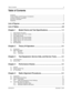 Page 4Table of Contentsiii
HKLN4215ADecember 3, 2003
Table of Contents
Foreword ..................................................................................................................................................... ii
Product Safety and RF Exposure Compliance ............................................................................................ ii
Computer Software Copyrights ......................................................................................................................