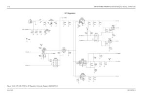 Page 20812-32UHF 438-470 MHz (8486348Z13-C) Schematic Diagrams, Overlays, and Parts ListsJune, 20056881096C25-B
1 2DC Regulation
Q493
3
100K R322 390pFC301
100 R507
Q311
D301
C313
.01uF
150pFC323
U330TK71730S
BYPASS 4CTRL 3
GND
2 1
VIN
VOUT5 .01uF
R506C304
10uFC312
100 C302
390pF
10uFC334 F301
3A
C333
.01uFU310TK71750S
BYPASS 4CTRL 3
GND
2 1
VIN
VOUT5
R310
100K VR302
MMBZ5250B
20V
C316
1200pF
100K
NCSHUTDOW
N
8
TAP
3 R509
ERROR
7
FEEDBACK
2
GND1
INPUT4
OUTPUT
5
SENSE6 C305
100pF
LP2986
U320
C331
.01uF330K
1%...