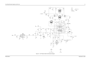 Page 21Circuit Board/Schematic Diagrams and Parts List21FMR-2045A-2December 26, 2003
Figure 2-5.  UHF Receiver Back-End Schematic Diagram
G
NU IN
6 OUT 44.85MHzMXF45FL301
2CC1
5CC2
1
GND14GND2
3
C338 560nHL311
22pF C324
C325
9.1pFL330
680nH
IF
G
0.1uF C327R312
4.7K
R311
33K
680nHL331
12K R315R314
1.6K
0.1uFC326 R5
R313
3305V
C361
0.1uF
Q302C348
0.1uF
3.3pFC360
CR311NUNU
1.2uHL332
C366R344
51
0.1uF
0.1uFC355C344 C382
10uF
R359
C385
30pF15K R346C367
30pF
NU1K
24pF R322
C364 R3208.2K10K R368
R367
L325
1uH
2
GND
4...