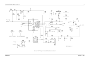 Page 23Circuit Board/Schematic Diagrams and Parts List23FMR-2045A-2December 26, 2003
Figure 2-7.  UHF Voltage Controlled Oscillator Schematic Diagram
RX_INJ
TX_INJ
L281
390nH C281
100pFR245
240
L273
33nH
C272
NU68nHL2710.1uFC273 C276
if
ind2.2uFC286
0.1uF
VSF
SHIELDSH242
1 SHIELDSH241
1
VCO TOP SHIELD
VCO BOTTOM SHIELD
C271PRESCNU
Rx_sw
Tx_sw10
13 128
7
VCC_LOGIC
18
SUPER_FLTR
3
TRB_IN
19
TX_BASE
16
TX_EMITTER
15
TX_IADJ
1
TX_OUT
TX_SWITCH
VCC_BUFFERS
14
GND_FLAG9 17
GND_LOGIC
PRESC_OUT
RX_BASE
5
RX_EMITTER
6...