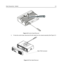 Page 19Radio Disassembly - Detailed2-5
Figure 2-2 Control Head Removal
3. To free the control head, disconnect the flat cable from the chassis assembly See Figure 2-3.
Figure 2-3 Flat Cable Removal
Main PCB Connector 