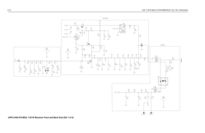 Page 1064-12UHF 1-25 W Band 2 PCB 8488978U01 (rev. P9) / Schematics
MIXER SHIELD
DNPDNP
DNPDNP
DNP
TO SHEET 1
FRONT-END SHIELD
51.p3V
5V 9V
RX_ENLOC_DIST
470.0n
IF300
1
TP1 1 5.6p C1121
TEST_POINTTP4 1
TEST_POINT Q300Q306
R346
R345
10.K 10.KQ304
18.08n L314 10.p C330
12.p C33310.pC335
C329
36.p C348
3.3p C344
A2
A4 K1
K3
3.6p
U302 24.p C370
120.p 120.pC325
R301 C324 SH301
SHIELD
1
470.SH302
1 SHIELDSH300
1
C342
4.7p
SHIELD R347
15.
C328
43.p
L308
18.08n L307
18.08n
C356
15.pC367
8.200p
10.p C366 4.7pC341
8.2p...