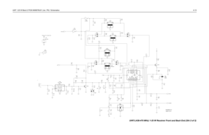 Page 107UHF 1-25 W Band 2 PCB 8488978U01 (rev. P9) / Schematics4-13
73D02968C74-O
SHEET 6 OF 8

Check if it is 3v or another value
NU
NU
NU DNPDNP DNP
TO SHEET 2
22.pBW_SEL
5V
L315
27nH 0.C359
R30333p
30pC361 R311
4
OSCOUT3
QUADIN 10RFIN 1
RFIN_DEC 2
RSSIOUT5
RSSI_FEED 9
VCC
6
15.K
16
IFAMP_DEC1 19
IFAMP_DEC217 LIMIN 14LIMOUT11
LIM_DEC113
LIM_DEC2 12MIXOUT20
OSCIN
AUDIOOUT8
AUDIO_FEED 7
GND
15
IFAMPIN 18
IFAMPOUT 1
GND2 4
IN 3
OUT6U300
SA616...