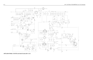 Page 1084-14UHF 1-25 W Band 2 PCB 8488978U01 (rev. P9) / Schematics
9V COMP_B+
B+
BATT_SENSE
DNP
VAG=4.5v
3.3V to IFIC, ASFIC 3.3V RF REGULATOR
3.3v digitalDNPDNP
DNP
TO SHEET 1
DNPDNP
DNP
DNP DNP DNP
DNP
1.n220.p C5113
100nC5017
C5120
47u C5066
120.p
VSTBYVS_MIC
VS_AUDIO_SEL5V_CH DC_POWER_ON
10.0u C5006
C5070
120.p 10.0u C5008C1034
150.K R5020
R5053 L500
10.K R5052 1.KR5001
C1085
39.pC5000
1n
HIGH 16
5
4 2
1.uC5045 1019447
DNPUSE NLAS4599 On /Off for ATE
Come from Pin GCB2 of ASFIC
3.3v Digital REGULATORFor...