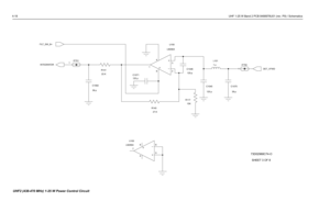 Page 1124-18UHF 1-25 W Band 2 PCB 8488978U01 (rev. P9) / Schematics
LM2904U100
6
5 IF701
1
78
4
SHEET 3 OF 8 73D02968C74-O
IF700
1
39.p C1082
39.p C1075 U100
LM2904
2 3
1
8 4
C1071
120.p
15K R117 22.K R141
R140
27.KC1046
120.p
120.p C1045DET_VFWD INTEGRATOR FILT_SW_B+
L101
1.u
UHF2 (438-470 MHz) 1-25 W Power Control Circuit  