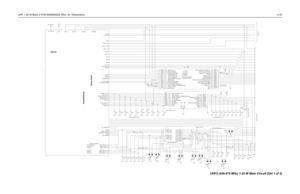 Page 127UHF 1-25 W Band 2 PCB 8486684Z02 (Rev. A) / Schematics4-33
Accessory Connector Control Head Connector
NC
Place capacitors near J2Place capacitors near J2
Place capacitors near J2
Place capacitors near J2ELP ONLY NC ELP ONLY
NCELP ONLY NCELP ONLY
Internal spkr+ jumper
DNP J3 -
DNP DNPDNP
DIGITAL
Option Board Keypad/DisplayAccessory Connector
EXT_ALARM_OUT
EXT_MIC_PTT
PROG_IN
PROG_I/O
PROG_I/O
PROG_I/O
TO DC & AUDIOTO SHEET 1
220 TX AUDIO SEND
DETECTOR AUDIO SENDTX AUDIO RETURN
UNMUTED RX AUDIO SEND...