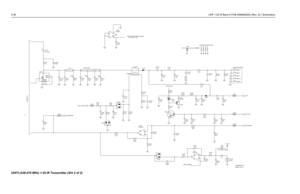 Page 1304-36UHF 1-25 W Band 2 PCB 8486684Z02 (Rev. A) / Schematics
L115
18.nC1002
100.p L117
1019447S2
S3
S4
Q100
D
GGND1
GND2
S1
7.5width 2.032
DNP
DNP
C1004
27.pC1007 C1009
120.p 22.pC1008
10.p
36.p C1005DNP
C1021
5.6p 8.2pC1013Coupler
D10439.p C1011
7.5p C1023 V_forward
4.7p C1016
3.3p C1020 L113
17.n
120.R103
120.p C1079 R104
470.PA_FILT_B+
120.p C1035
Q106 5.6 VR102
470. R172L108
390.0n R108
51.000
R107
51.000 10KR185
Q103
C1078
39.p39.p C1077 R157
56.K
C1130
39.p C1067
120.pD103
C1121
DNP 7.5.p C1108...