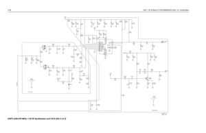 Page 1324-38UHF 1-25 W Band 2 PCB 8486684Z02 (Rev. A) / Schematics
VCO Shield
VCOBIC Shield DNPDNP
DNP
73D02968C74-O
TO SHEET 2
SHEE 5 OF 8 IF200
10.KV_SF
TX_INJ
RX_INJ 9R1
120.p C2081
R201C2042
120.pC2041
120.p120.p
C2071 C2040
16.2.p
SHIELDSH202
1 SH201
SHIELDC2039 C2038
120.p 120.p
R223
430. 100nC2003 C2037
120.p
0. R203
3.3p C2044C2019
120.p
120.p C2018
V_SF V_SFR230
47. R220
510.
VCO_MODV_SF
C2043
6.8p NC 10n
NC L202
C2022 680nH
1.0p0.1uF C2011
C20663.0K R216
3.6KR215
120pF C2065
120.p 100.0nL213
C2032...