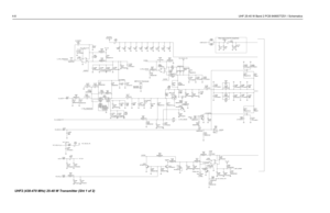 Page 2004-8UHF 25-40 W Band 2 PCB 8486577Z01 / Schematics
0.
0662057B47R130U103
9
10 84
11 MC3303120.p C1072
2113740F53 180.p 2113740F57
C1053
R137
39.K
FILT_SW_B+_PA
V_CTRL_PREDRIVER
VCNTR12113743K15100nC1264 C1263
2113741F251.n
2113740F53120.p C1261
10.n
2113741F49C1260 120.pC1060
0662057C19 R122 FLT_9V
R168
4.7
0662057A582.2K
0662057A57
R165
2.4K57R01L100 PA_FILT_B+
120.p C1000
39.p C1112
39.p C1111C1110
39.p
39.p C1109
120.p C1089
120.p C1107 C1106
39.pC1027
10uFC1103
33n
2680499Z01 HEATSINKM100
1
POS...