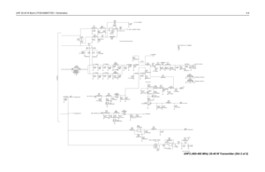 Page 301UHF 25-40 W Band 3 PCB 8486577Z01 / Schematics4-9
39pFC1095FINAL_CURRENT_SENSE
PA_CURRENT
120.p
C10735113818A01
6 5
7
8 4U102 LM2904
R112 0662057B05
200KR177
100
FILT_SW_B+_PA R132
100K
120.pC1055
C110120.pC1056
120.p
10K 1KR115
10K 0662057A49R110
0662057A73
R116 R113
0662057A73 0662057A49
10K10K 1K R111
0662057A73R114
17nHL115
2460592A01120pFC1002
2111078B44 2111078B44C1273
120pF
2460592A01L125
17nH57R01 L117
57R01 L124
LOAD_2
43 12
1.639mR101
3
IN2
6
OUT1
7
OUT2
1GND14
GND2
GND3 5
8
GND4
GND5 9
GND610...