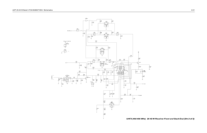 Page 333UHF 25-40 W Band 3 PCB 8486577Z03 / Schematics4-41
17U301
TC7W04F
100n C31320.KR306
62U301
TC7W04F
100n C312
2.4K R327R324
3.3KD302
0.1uF C316R305
20.K
3
GND
1
IN2
OUT FL302
FLTRR316
12.K 1
IN2
OUT FL301
FLTR
3
GND
R315
12.K
D301
12.KR314
3
GND1
GND2 4IN 1
OUT2 CFWC455DFL304
12.KR317
20.K R307
TC7W04FU301
35
3VU301
GND4VCC8PWR_GND
100. R3375V
560. R333 100n C3050. R302
3.3K R325D304
33.K R304
100n C304
R322
4.7K
CC1 2
CC2 5
GND1
1
GND2 4
IN 3OUT
C336
9.1p 18pFC362 2113740F336
8.2p C36913.KR312
22p
DNP...