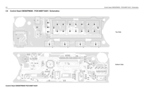 Page 504-6Control Head CM300/PM400 - PCB 8489714U01 / Schematics3.0 Control Head CM300/PM400 - PCB 8489714U01 / Schematics
C40
4
3 2 1Q12
R19 R26
R27
R20 R241
4 5 8
U1
C11 C26Q11
C17
R18
C35 C36
2 P101
C19C23
1
4 5 8
U18
C21 C22
R11
M4
1224 37
48U3
M3
R28
R39R6
R7
R8
R9
C18 C30
C32
C33 R30C16 C20 C25 R10
R15
C39
R29 R517 8
14
U2
1
J103
C4
C8 C27 C38
C44
C45 C46 C47
C48 C49
C50 C51 C52 C53 C54
C55
C24R13
R25R44
R45
R46
R21 R22 R23
Q8 Q9
Q10
161 8
9U8
C7 C15
R14
R40
C1
C14 C58
R16 R17
R31 R54R3
C56M2
Q41
R4116
1...