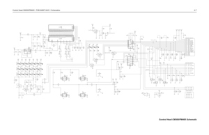 Page 51Control Head CM300/PM400 - PCB 8489714U01 / Schematics4-7
10K
47K
10K
47K
10K
47K
10K
47K
10K
47K
10K
47K
9.3 V
F1+
F2MIC. AUDIO
MIC. PTT KEY_ROW KEY_COL SPI_CLK
-SPEAKER CONNECTORHOOK MICROPHONE CONNECTORMAIN BOARD CONNECTOR
ESD CONTACTSDIS_RES
DISP_CS
COM/DATA_SE
L
SH_R_CS
BOOT_RES
BOOT_RES SCI
MIC. PTT
SPKR+ SPKR- UP
DOWNSPI_MOSI
HOOK
RX. AUDIO SCI SPKR+
SPKR-
MIC. AUDIO
F4 F3RX. AUDIO 0.1uF C22
Y1CZA14
ZB15
ZC4 C23
1000pF
VDD
16 VEE
7VSS
8
YOA 12
Y0B 2
Y0C 5 13
Y1A
Y1B 1
3 U41
HEF4053B
EN6
11
SA...