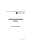 Page 7CM200/CM300/PM400
Radios
Service Maintainability
Issue: November, 2007
M 