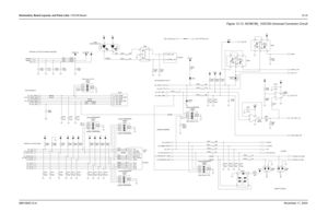 Page 185Schematics, Board Layouts, and Parts Lists: VOCON Board12-196881094C12-ANovember 11, 2004
Figure 12-13. NCN6186_ VOCON Universal Connector Circuit
Replace 4805656W08PATRIOT
GCAP
PATRIOT
Replace 4805656W08 GCAP
A/D Replace 4805656W08
FLIPPER
1
234 D203R252
33 100pF C233
60 R217
5.6V *VR207*
A1
2
A2
5 K1 1
K2 3
K3 4
K4
3 12 replace,4805656W08
V2
5.6V VR221 1
R237
1809.1V VR202
2
3 L201
270nH
R209
10K
470pF C216 C239
470pF100pF
10KC232 L202
270nH
R229 C202
R249470pF
470K
470pF C214R202
20K B+SENSE
R242
390...