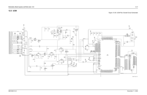 Page 203Schematics, Board Layouts, and Parts Lists: UCM12-376881094C12-ANovember 11, 200412.5 UCM
Figure 12-29. 
UCM Flex Overall Circuit Schematic
MAEPF-28011-O 