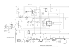 Page 10684
* **
1 2 TO UNIVERSAL
CONNECTOR
EXTERNAL
ANTENNA
NCNC NC
3-POLE FILTER
5V
5V 5V 7.4 V RX 4.3 V TX
COUPLER
NC
0V RX5V TX 0V RX
0V TX 5V RX
0V RX.37V TX 7.5V RX0V TX 5V RX
5V TX 0V RX
6.6V TX
7.5V RX
.55- .7 V
ALC DAC
3.93 V TX 5V
 INDICATES A COMPONENT THAT IS NOT PLACED
RF PA
MIXER
BUFFER
*
3-POLE FILTER
*
ANTENNA
NC 6-6.8V TX0V RX 
5V TX
RF
AMPLIFIER
RF SWITCH5.1V TX
P402
NC
.43V
.43V 4.7V TX   0V RXDAC_SEL
63B81097C07-O
Sheet 1 of 2 *
*
U101
D1
TX 12
B1
ANT_SW_BSC1
BIAS_RT D5
TEMP_SENSE
A3
RF_DET...