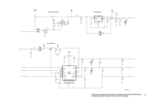 Page 123101
Vdd Regulator
*
Main Power Switch
*
NC
Vaud Regulator
NC
AUDIO PA
4700pF C73010uF C731
0.1uFC732 10uF C734 C733
0.1uF
VR702 Q701
1uF10V
0.33uF C727
470pF C726
C705 C703
470pF6.8V VR714
CR706 FEEDBACK
GND4 8
INPUT1
OUTPUT
2
SENSE 3
SHUTDOWNU708
6
5V_TAP5
ERROR 7
VR701
10V
1uF C725
VCC1B5
VCC2C5
C729
1uF
NC5 D4
NC6 D3
NC7 E4
NC8 E3
PLIN D5
PLOUTD6
REG F5REGOUTE6
GND3 E5
INT_MIC_IN E1
INT_SPKR B2MICAMPOUTF2
NC1 B4
NC2 B3
C4
NC3
NC4 C3
EN_AMP D1
EN_INT_MIC E2
EN_MIC F3
C1
EXT_INT_SPKR EXT_MIC_IN...