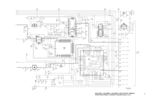 Page 9977
4.7 V
NC
13 V
2.5Vdc
NC
NC
5V0V RX
NC
0V 5V
*
16.8 MHz
GNDGND GNDGND GNDRAW B+ RAW B+ J301
5V TX 
NC4.7 V
OTHERWISE LOCK
VCOREF OSC5V REG
SYNTHESIZER
FRACTN IC
IF IC
NC0V
2.4 RX
RSSI SQ OUT DATA
DISC 2.1 MHz
CLOCK SYN
4.6V TX4.7 V4.6V
4.6V 0V 5V
4.7 V
2.5 Vdc
TO JUMPER
FLEX P301
U205
VCO MOD
BUFFER
NC NC
NCNC NC
MHz
IF SEL J301
2.8 V  2.4V 2.6V
2.5 Vdc 0.8 V 
3.3V 
0V OR 5V UNLOCKLOCK DET
NC NC
DAC SEL REF OSC SEL SYN SEL
VCO MODSW B+ 16.8
VCO
VCO MOD
2.28V1.65V
3.65 VLCK CLK D
NC
1.55 V
2.5V
2.4V...