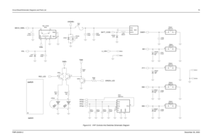 Page 79Circuit Board/Schematic Diagrams and Parts List79FMR-2045A-2December 26, 2003
Figure 8-3.  VHF Controls And Switches Schematic Diagram
VOL MECH_SWB+
Vdda
6.8VVR501
HIGH
TAB1
6 TAB2
7
2 mgc_comps
4
1LOW5
3S502
C502
0.47uF
C505100pF
UNSWB+
1000pF1000pFC535
100pFC503
CR501VR439
10V2 124V F501
BATT_CODE
SB1 EMER
LI_ION
VR506
6.8VL505
390nHB501
DATA NEG POS
B503
B504.01uFC520
.01uFC521
1 2SWITCHPB505
VR440
NU6.8V
PB501
1 2
SWITCH
PB504
1 2
SWITCH
NU 6.8V VR444
PTT
PB502
1
2
SWITCH
VR441
NU6.8VC522
.01uF
SB2...