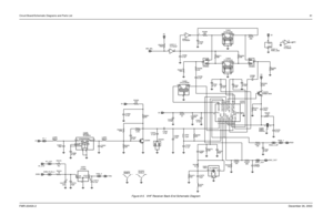 Page 81Circuit Board/Schematic Diagrams and Parts List81FMR-2045A-2December 26, 2003
Figure 8-5.  VHF Receiver Back-End Schematic Diagram
G
G
BW_SEL
TC7W04F U3221-2
5V
62
100K R32760.1uF C3225 TC7W04F U3221-117
R3209
39K
C3208
0.1uF
C3238 R3207
0.1uF 12KR3206
910CR3202 3
IN2
OUT Y3205
CFUCJ455E
3
GND
11 2
C3234
0.1uF 0.1uF
C32330.1uF C3231
0.1uF C3232C3226
0.1uF
R3205
43K
3GND1
4GND2
IN 1
OUT2 CFWC455GY3204
R3211
39K
1
2
CR32033R3212
20K
3GND1
GND2
4 1
IN2
OUT Y3203
CFWC455E
GU3221-4
PWR_GND 4GND 8
VCCNC 35...