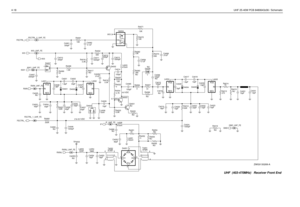 Page 164-18UHF 25-40W PCB 8480643z06 / Schematic
NU
NU
NU
NUNU NU
NU
3 to 6.5 VDC
NU NU
NU NU
NU
NU
NU
NU NU
NU
0.7 VDC4.6 VDC
C4028
.01uF
3.3K R4018 3300pFC4067
R4022
0 D4007
R4020
15nHQ4001 R4068
L4006100pF 1.5K
R4005 C4014
C405210K
82pF FECTRL_1_UHF_FEC4010
330pF
43pF C40031.8pF
C4051 C4026
IN
NEGPOS
10pF L4005 R4017
GND 1.8pF R4069 K9V1
C4030
D4004 1K
10pFC4020
R4051
R4053 51
2
35
4 L4008
470nH
XFMR T4051
1
RXINJR4055R4070
390
3.3K R4016
1.8pF
16pF C4027
1000pF
C4054 C4008
R4052
0 C4066 FECTRL_2_UHF_FE...