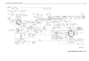 Page 3UHF 1-25W Band1 PCB 8485670z02 / Schematics4-5
NU NU
NU
NUNUwidth 2.032
0.8x25 1.542x42.216x__J4401 - BNC
7.5
NU A
NU
NU
RXIN 9V3
NUNU
INT_SWB_UHF_PA_1L4437
17nH
8.2pF
R4475
10K
C4441
15
100 R4402
2.7R4432
R44272.7 R4425
R4501
6.8K 2200pF C4427 C4424
15pFC4453
100pF
39K R4443 MOSBIAS_222pF C4431
C4506
2200pF 100pF C4406
36pF C4472
1uF C4505 C4413
NU
C4434 C4455
13pF
0.1uF10K R4454
FECTRL_2_UHF_PA_1 2.7K R4452
R4421
27K L4402
57R01
0.1uF C4425
20K R4507 C4423
1uF
LM50
GND
3 1
POSVOUT2FECTRL_2
U4502...