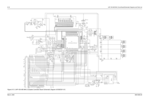 Page 1048-18 UHF 435-480 MHz Circuit Board/Schematic Diagrams and Parts ListMarch, 20066881096C38Figure 8-13. UHF 435-480 MHz Complete Controller Board Schematic Diagram (K305E501-01)
R1200
Q115HL002-Y11
R109330 R108
330
A0
1
A12
A23
Vss4
SDA
5 SCL6 TEST7 Vcc
8 Q114
S-24C16AFJ-01
R127
12.4k
R1286.98KC129
0.01
R11051KR11151K
R11213K R11322K R11443K R115130K
R11618KR117
33KR118
100K
C131
33p
C132
33p
4 OUT11
OUT22INGND3
AB
4 OUT11IN
UP
DOWN
CD
COM01
COM12
COM23
COM34
SEG05
SEG16
SEG27
SEG38
SEG49
SEG510
SEG611...