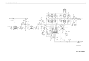 Page 17VHF 1-25W PCB 8486172B06 / Schematics4-19
9180469V03
3.9VDC
 12.5kHz  0VDC
20/25kHz  5VDC
0.75VDC
0.75VDC
3VDC9180469V069180469V04
9180468v04
9180468V06
3VDC
6.8K R3107 9V3
R3135
1.2K 390
1
GND1
GND2 2
GND3 4
5
GND4
3
IN6
OUTR3115
FL3101
12R16R3117
27K
Q3102Q3151
680 R3146 620nH L3111 620 R3108
R3118
6.8K
R3111
12K C31015V_VHF_IF_1
GND24
1
IN2
OUT
NU 2.2pFFL31113GND1
U3115-1CNTL
131 2VDD
14VSS7
DISCAUDIO_VHF_IF_1 15K R31320.1uF C3144
120pF C3143
C3139
C3141
0.1uF 0.1uF
131 2VDD
14VSS7
Q3141 U3111-1
CNTL...