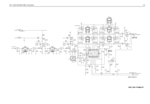 Page 7VHF 1-25W PCB 8486172B04 / Schematics4-9
CFUCJ455F
NU
GND3
IN1
OUT
2 FL3113
C3136
30pF R3102
1010K R3152
C3113
9.1pF
NU 100
NU
100R3104
R3105
R3107
6.8K
OSCOUT3
QUADIN10
RFIN1
RFIN_DEC2
RSSIOUT5RSSI_FEED9
VCC6
IFAMP_DEC119IFAMP_DEC217
LIMIN14LIMOUT11
LIM_DEC113
LIM_DEC212
MIXOUT20OSCIN4
AUDIOOUT8AUDIO_FEED7
GND15
IFAMPIN18
IFAMPOUT16
U3101
18pF C3114Q3152
0.1uF C3134
C3139
0.1uF
C3141
0.1uF
OUT
2
RSSI_VHF_IF_1 FL3112
CFWC455D
GND134
GND2
IN1
33pF
14VDD7VSS
C3135U3115-4
MC74HC4066
12CNTL11
10
C3143
120pF...