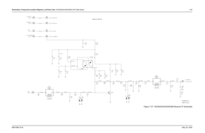 Page 289
Schematics, Component Location Diagrams, and Parts Lists: HUD4022A/HUD4025B (VHF) Main Board 7-296881096C74-B May 25, 2005
Figure 7-27. HUD4022A/HUD4025B Receiver IF Schematic
IF_TO_ABACUS
Millennium VHF Rx IF
NP
NP
NP73D02970C73-O SHEET 15 OF 23
B(,1),A(,1)
B(,1),A(,1)
IF_IN 9.3V_FROM_FE
5V_TO_FE
IF_OUT
9.3V_TO_CONTR
5V_IF
RF_ATTN_3_C
RF_ATTN_2_C
RF_ATTN_3_B RF_ATTN_2_B
B(,1),A(,1)
B(,1),A(,1) B(,1),A(,1)
B(,1),A(,1)B(,1),A(,1) B(,1),A(,1)
B(,1),A(,1)
B(,1),A(,1) B(,1),A(,1)
68.000nL3408
10.n
C3424...