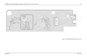 Page 359
Schematics, Component Location Diagrams, and Parts Lists: HUE4039A/HUE4043A (UHF Range 1) Main Board 7-996881096C74-B May 25, 2005
Figure 7-76. HUE4039A Main Board Layout—Side 1 Top
C5280
C5305
C5329
C5333
C5343 C5345
C5350
C5351
C5352
C5353C5354
C5355 C5356
C5357
C5358
C5359
C5362
C5365 C5366
C5374
C5375
C5378
C5380
C5381
C5382
C5383
C5385
C5388
C5400 C5401 C5402
C5403 C5404
C5405
C5406
C5408
C5410
C5411
C5412
C5413
C5414
C5417
C5418
C5425 C5426 C5427 C5428
C5429 C5430
D5380
D5381
E5400 L5302
L5305...