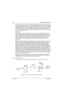 Page 104May 25, 20056881096C74-B
3-38Theory of Operation: Transmitter
The 0.5 mW TX_INJ signal is routed to the U5501 first stage device (Pin 16, RFIN) via C5508 to an 
integrated, wide-band input match. U5501 is a two-stage LDMOS device with a bandpass interstage 
match consisting of L5503, C5507, and C5509 routed between VD1 (pin 14) and G2 (pin 11). L5502 
and L5505 provide the K9.1V drain bias voltage for the first and second stages to VD1 (pin 14) and 
RFOUT1/2 (pins 6 and 7), respectively. The RFPA_CNTRL...