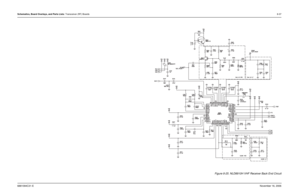 Page 212Schematics, Board Overlays, and Parts Lists: Transceiver (RF) Boards8-376881094C31-ENovember 16, 2006
Figure 8-25. NLD8910H VHF Receiver Back End Circuit 