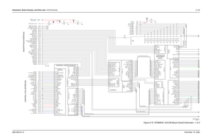 Page 284Schematics, Board Overlays, and Parts Lists: VOCON Boards8-1096881094C31-ENovember 16, 2006
Figure 8-70. NTN9564C VOCON Board Overall Schematic—1 of 2
3 24567891101112131415161718192021222423252728293031323435363738394041424344453326
CONTROL FLEX INTERFACEENCRYPTION INTERFACE
919
J101-7
J101-1215
811 J701-5
9 J701-39
J701-2
9 3 14
J101-336
4 J701-31 J701-38 J701-24
J701-28NP
J701-25
1 R143
0C104
470pF
J101-3810
14
0 J101-32J107-19 J701-26
7
BLUETOOTH
FLIPPER I/O
RF I/OSECURE I/O SECURE I/O SECURE I/O...