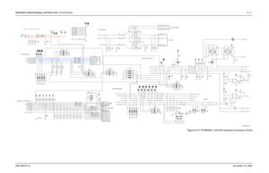 Page 286Schematics, Board Overlays, and Parts Lists: VOCON Boards8-1116881094C31-ENovember 16, 2006
Figure 8-72. NTN9564C VOCON Universal Connector Circuit
PATRIOT
GCAP
PATRIOTA/D GCAPSECURE MODULE
SECURE MODULEFLIPPER
R228
10KVR203
12.6V
2 A1
5
A2 1
K1
3
K2
4
K3
6
K4 270nH
L203
4.7K
R216 NC
100K R211
1
K1
3
K2
4
K3
6
K4 6
VR209
12.6V
2
A1
5
A2 12.6V
A1
2
A25 K1 1
K2 3
K3 4
K4VR201
IO7 7
IO8 8
C221
470pF
IO11 IO22 3
IO3 IO44
IO5 5
IO6 6
B+SENSE
D206
R244
1K*VR205*
A1
2
A25 K1 1
K2 3
K3 4
K4 6
Place close to...