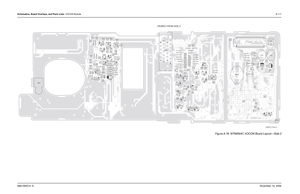 Page 292Schematics, Board Overlays, and Parts Lists: VOCON Boards8-1176881094C31-ENovember 16, 2006
Figure 8-78. NTN9564C VOCON Board Layout—Side 2
B104 B201
B502
C101
C106
C107 C108C109
C110C 111
C112C114
C115
C116C117 C118
C119
C120
C121 C122
C123C138
C204
C205
C206C209
C230C234
C251
C252C253
C312
C422 C423C424C427
C453
C502
C503C504
C505C506
C507
C514
C515 C550 C551
C552
C556
D201 D202
4
58 D206
D302
D303 D304
D305
D306 D307
D308
D401
D402
D403
D502
D503
D505
D50740
39 2
1
J701
L201L202L203
L204L501 L502
M101...