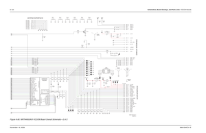 Page 2998-124Schematics, Board Overlays, and Parts Lists: VOCON BoardsNovember 16, 20066881094C31-EFigure 8-80. NNTN4563A/B VOCON Board Overall Schematic—2 of 2
J301-7 C135
.01uF
8J301-9
M101
CONTACT
1
PIN1
2
PIN2
3
PIN34
PIN4 PIN55 6
PIN6
P201-17
3J107-10
J301-22
J107-21R116
0 R115
0 R114
0 R113 R112
00 0 R111
E157J301-15 10K R139
P201-20 1K R135
33pFP201-10
C120P201-4 B101
BLM11A601S
E150
0R103
180
E170E163J301-18
E171 1K
470pFC106 R121
C114
7VSW1
P201-26 470pF J107-22
E172 470pFC107
C122
33pF R131
100
E155...