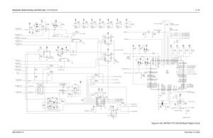 Page 330Schematics, Board Overlays, and Parts Lists: VOCON Boards8-1556881094C31-ENovember 16, 2006
Figure 8-100. NNTN4717D VOCON Board Flipper Circuit
Type I ReplacePlace divider for type  I
Type I ReplacePlace divider for type  I
PLACE TYPE I ONLY
63B81097C33-O
10K10K
10K 10K
1
2 5
3
4
SB96D_BD0_3V
TXDO_BDI_UP_3V
RXDIN_UP_3VUCM_SS_ASIC
RS232_DO_USB+ LHDATA_KEYFAIL
SB96D_BDO_KF_3VURXD2
UTXD2
USB_ENUM RS232_USB* RXDIN_ENC_3V
URXD1_USB_VMIBOOT_NORM*
UTXD1_USB_VPO URTS1_XRXD RTS
RTS_FILLSEN_3V
USB_MINUS_MON...