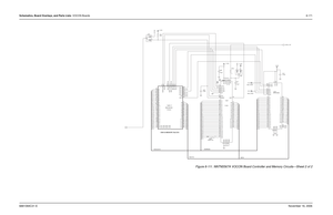 Page 346Schematics, Board Overlays, and Parts Lists: VOCON Boards8-1716881094C31-ENovember 16, 2006
Figure 8-111. NNTN5567A VOCON Board Controller and Memory Circuits—Sheet 2 of 2
EIM & MEMORY BLOCK
I147
11 2
8
9V1.875
9
C N
8
17 5
16
1614 7 10
11
0
R427 19
delete,.
5
18 0
211
4
NC V1.875
15C441
470pF
2
4
6 3
6 G
2
Q C C V
5
A
P P V
D3
WAIT D6
WP
1 D N G
1 F
2 D N G
2 G
3 D N G
8 G
4 D N G
B5
RESET
4 A
1 C C V
4
G
2 C C V
1
E
1 Q C C V
G3
D5
E3
D6
G1
D7
D8G7
F6
D9 E7
EN_CE
F8
EN_OE
C5
EN_WE
3 A
F4
D11
D5
D12
F3...