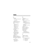 Page 193191
Index
A
accessories
optional  11, 104, 122, 147, 
150
standard  19
accessory connector port  1
Add Digits feature  79
alert
creating  138Ð143
deÞned  136
indicators  29, 136
muting  30, 37
reminders  143
type, selecting  137
alert proÞle
customizing  137
deÞned  136
setting  136Ð137
alert setting indicator
deÞned  29, 136
illustration  27
animation  74
application, locking  71
appointments. 
See datebook
Attach Number feature  40, 
79
automatic redial
turning on/off  73
using  34Ð35
B
backlight  73...