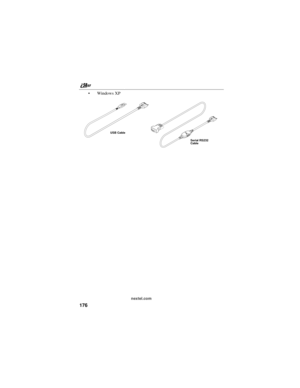 Page 186nextel.com
176
Windows XP
USB Cable
Serial RS232
Cable 