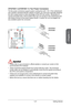 Page 351-21
CPUFAN1~2,SYSFAN1~3: Fan Power Connectors
The fan power connectors support system cooling fans with +12V. If the m\
otherboard 
has a System Hardware Monitor chipset on-board, you must use a specially\
 designed 
fan with a speed sensor to take advantage of the CPU fan control.  Remem\
ber to 
connect all system fans. Some system fans may not connect to the motherb\
oard and 
will instead connect to the power supply directly. A system fan can be p\
lugged into 
any available system fan connector.
1....