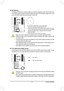 Page 37- 37 -
18) BAT (Battery)
	 The	 battery	provides	 power	to	keep	 the	values	 (such	as	BIOS	 configurations,	 date,	and	time	 information)	
in the CMOS when the computer is turned off. Replace the battery when the battery voltage drops to a low 
level, or the CMOS values may not be accurate or may be lost.
You may clear the CMOS values by removing the battery:1. Turn off your computer and unplug the power cord.2. Gently remove the battery from the battery holder and wait for one minut\
e. (Or	use	 a	metal...