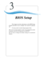 Page 503-1
BIOS Setup
Chapter 3. BIOS Setup
This chapter provides information on the BIOS Setup
program and allows you to configure  the system for optimum
use.
You may need to run the Setup program when:
” An error message appears on the screen during the system
booting up, and you are requested to run SETUP.
” You want to change the default settings for customized
features.
BIOS Setup 