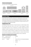 Page 39 
35 MouseHinteres Anschlusspaneel 
Das hintere Paneel verfügt über folgende Anschlüsse: 
 
 Hardware Setup 
Dieses Kapitel informiert Sie darüber, wie Sie die CPU, Speichermodule und Erweiterungskarten 
einbauen, des weiteren darüber, wie die Steckbrücken auf dem Mainboard gesetzt werden. 
Zudem bietet es Hinweise darauf, wie Sie Peripheriegeräte anschließen, wie z.B. Maus, Tastatur, 
usw. Handhaben Sie die Komponenten während des Einbaus vorsichtig und halten Sie sich an 
die vorgegebene Vorgehensweise...